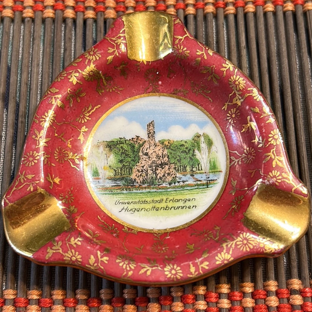 SALE!! Mini Antique Ash Tray